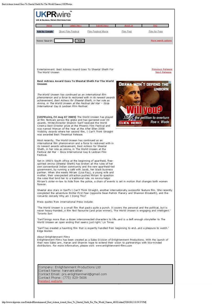 2009-08-07 UKPRwire